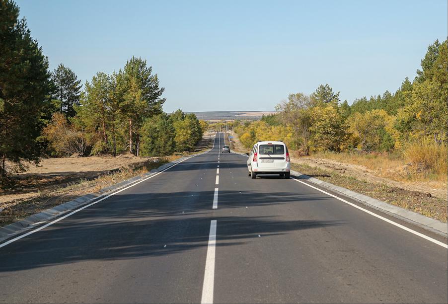 В Саратовской области завершены дорожные работы на объектах регионального значения